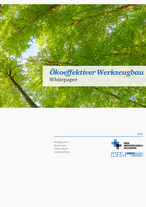 Ökoeffektiver Werkzeugbau