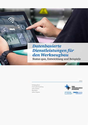 Datenbasierte Dienstleistungen für den Werkzeugbau