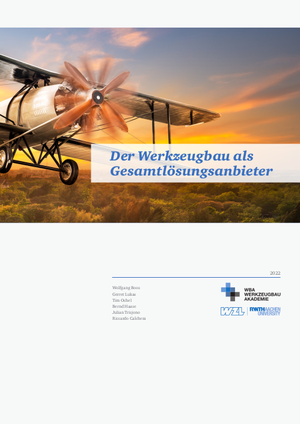 Der Werkzeugbau als Gesamtlösungsanbieter